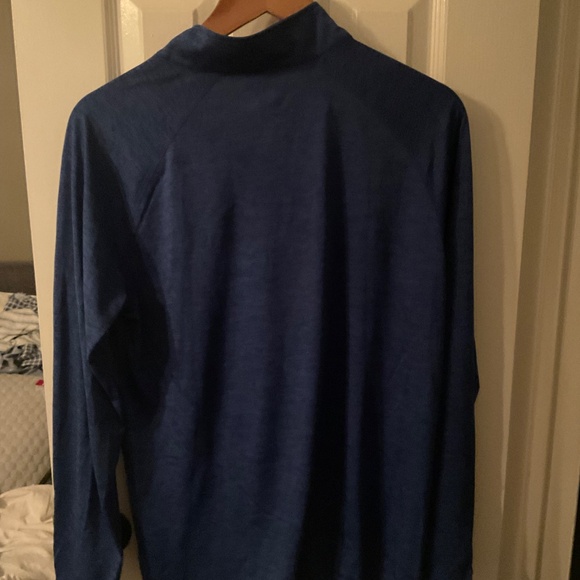 Toronto Maple Leafs Fanatics Men’s Blue long sleeve zip blue M medium - Picture 2 of 3